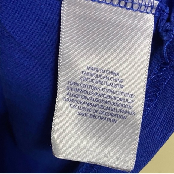 Polo by Ralph Lauren • Blue Tee • White Logo - Picture 4 of 5